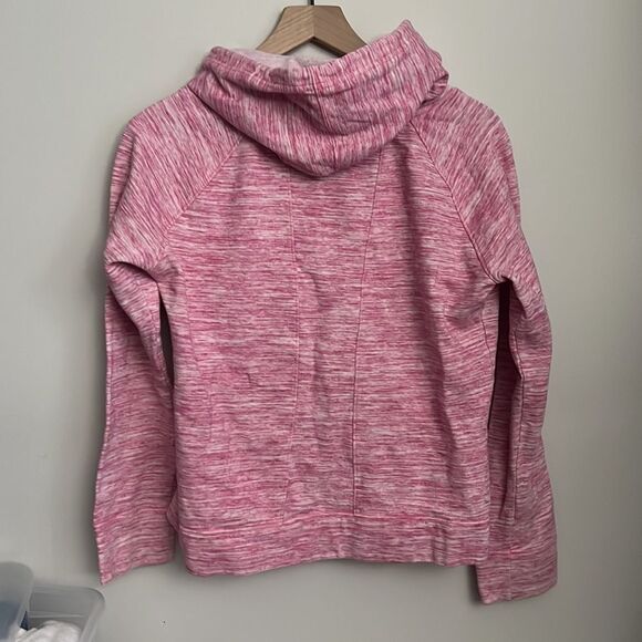 Under Armour Large Pink Fitted Hoodie - Picture 2 of 3